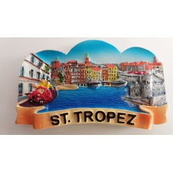 Magnet Résine Saint Tropez Port