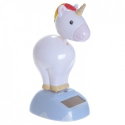Figurine Solaire Licorne Arc-en-Ciel