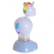 Figurine Solaire Licorne Arc-en-Ciel