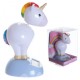 Figurine Solaire Licorne Arc-en-Ciel