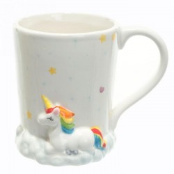 Mug Licorne Arc-en-Ciel sur Nuage