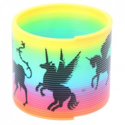 Ressort Magique Arc-en-Ciel Licorne
