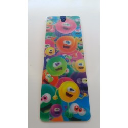Marque Page 3D Smiley Emoti Bras