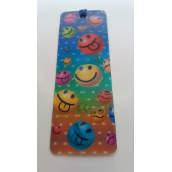 Marque Page 3D Smiley Emoti Langue