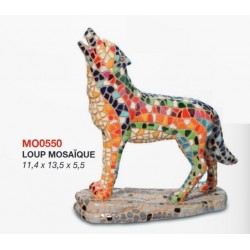 Loup Mosaïque