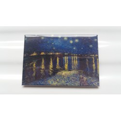 Magnet Van Gogh Nuit Etoilé sur le Rhône