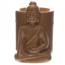 Brûleur A Huile Bouddha Marron