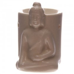 Brûleur A Huile Bouddha Blanc