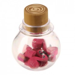 Pot Mini-Gommes Flamant Rose