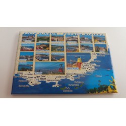 Magnet Côte D'Azur - French Riviera Clocher