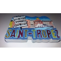 Magnet Résine Saint Tropez - Direction