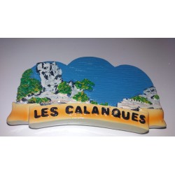 Magnet Résine Les Calanques