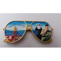 Magnet Résine Saint Tropez - Lunettes