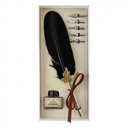 Coffret de Calligraphie Plume Noire