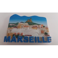 Magnet Résine Marseille Vélodrome Notre Dame