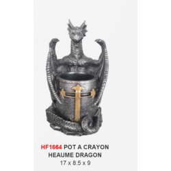 Pot à Crayon Heaume Dragon