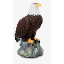 Statuette Aigle sur Rocher de Face 