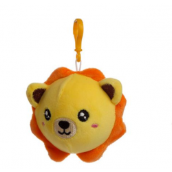 Porte-clés Peluché à Presser Lion
