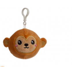 Porte-clés Peluché à Presser Singe