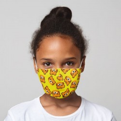 Masque de Protection Réutilisable Tissu "Tigres" (Enfant)