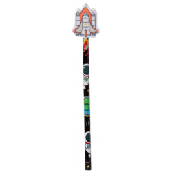 Crayon et Gomme Navette Spatiale
