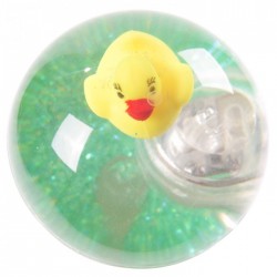Balle Rebondissante Lumineuse Canard (Vert)