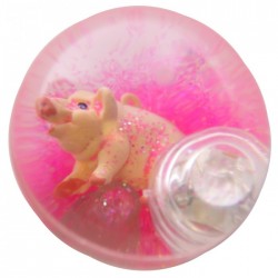 Balle Rebondissante Lumineuse Cochon
