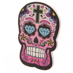 Lime à Ongles Jour des Morts Mexicains Rose