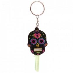 Housse pour Clé "Jour des Morts Mexicains " Noir