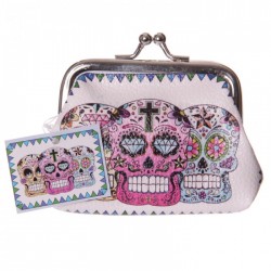 Porte-Monnaie "Jour des Morts Mexicains"