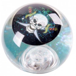 Balle Rebondissante Lumineuse Pirate (Bleu)