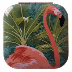 Miroir Flamant Rose 1