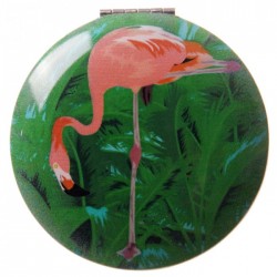 Miroir Flamant Rose 2