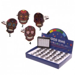 Bague d'humeur "Jour des Morts Mexicains" 2