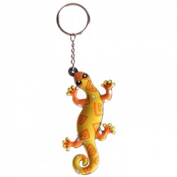 Porte-Clefs Lézard Jaune