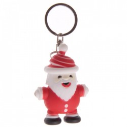 Porte-Clefs Lumineux et Sonore Papa Noël