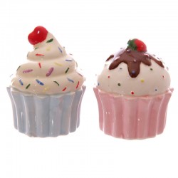 Lot Salière et Poivrière CupCake