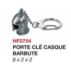 Porte-Clés Casque Barbute