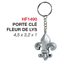 Porte-Clés Fleur de Lys