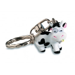 Porte-Clés Vache Rigolote Yeux Mobiles 5