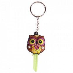 Housse pour Clé Hibou (Marron)