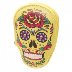 Kit de Manucure "Jour des Morts Mexicains" (Jaune)