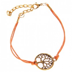 Bracelet Arbre de Vie Orange