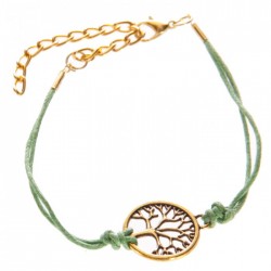 Bracelet Arbre de Vie Vert
