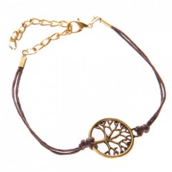 Bracelet Arbre de Vie Marron