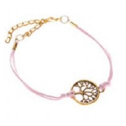 Bracelet Arbre de Vie Rose 