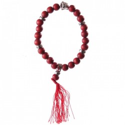 Bacelet Mala Boudha Rouge