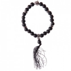 Bracelet Mala Bouddha Noir