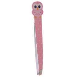 Pince à épiler Chouette (Rose)