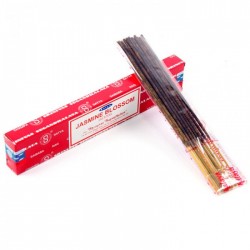 12 Bâtons Encens Satya Nag Champa Jasmine, Rouge